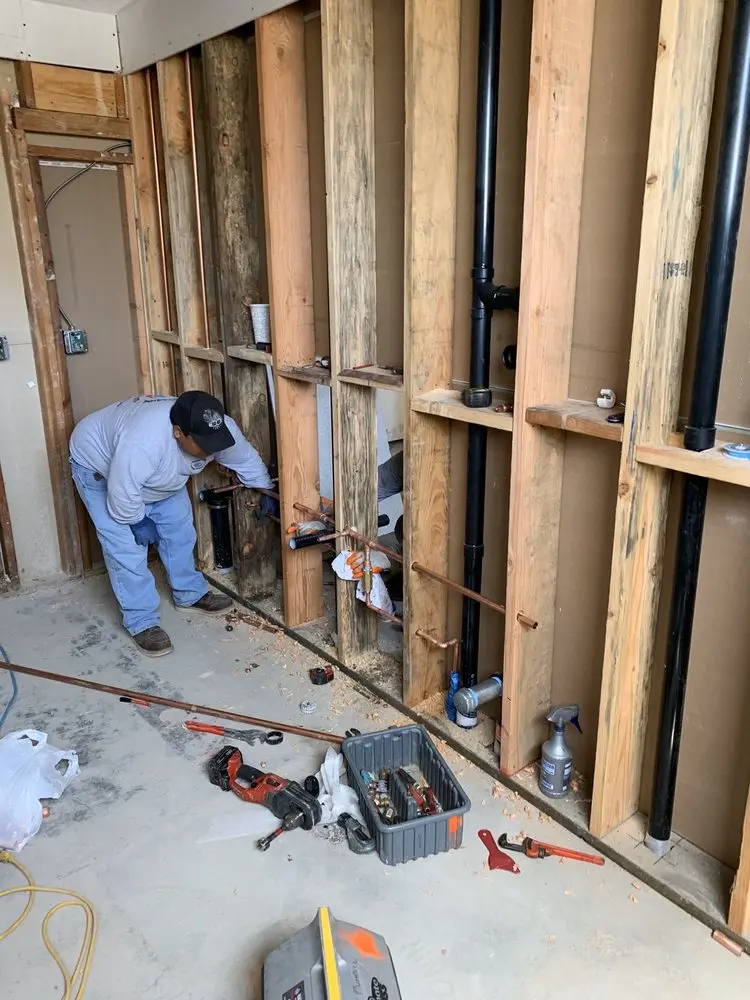 Commercial rough-in plumbing for Water Heater Replacement in Northridge Park